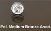 7312-Polished Medium Bronze Anodized